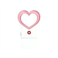Heart White Plastic USB Flash Drives