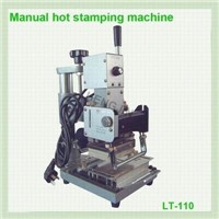 HH-110S manual hot stamping machine for silver or gold color