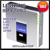 NEW UNLOCKED Linksys SPA2102 Adapter with Router T38 VOIP Gateway