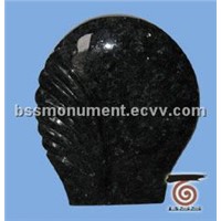 Shangxi Black Granite Gravestone