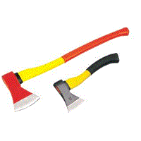 axe with fiberglass handle