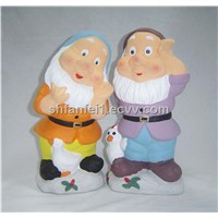 Stoneware Goblins Shaped Coin Bank