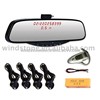 Car Bluetooth Mirror with Parking sensor/ LED Display Bluetooth Mirror --BT-628EC4