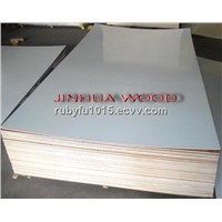 White glossy Polyester Plywood (RU027)