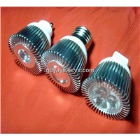 3pcs*1W High Power LED Bulbs (YAYE-E27-DG6WB17)