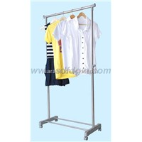 Single-Rail Garment Rack Stand