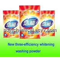 New three-efficiency whitening washing power: