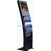 19" kiosk with bookshelf  ,Intel D525 1GB meomory with WIFI