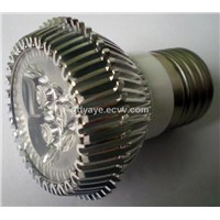 3pcs*1W High Power LED Bulbs (YAYE-E27-DG6WB18)