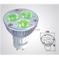 3pcs*1W High Power LED Lamps GU10 (YAYE-GU10-DG3WB2)