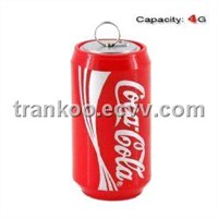 4GB Lovely Coca Cola Bottle Shape Flash Drive