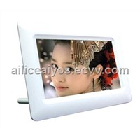 7 inch digital photo frame/5 year top supplier