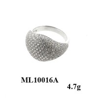 925 Silver Ring with Zircon