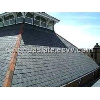 Black roofing slate