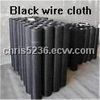 Black wire cloth
