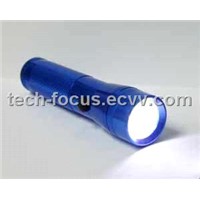 Blue Aluminium Flashlamp with 12 LED