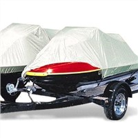 Boat Cover, Made of 300, 600, 900D PU, PVC and UV Material, Quick Release Buckles for Easy Tie-down