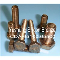 CuNi2Si,C65500 C65100 Silicon bronze screw (YSB001)