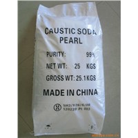 Caustic soda pearl