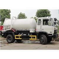 Dongfeng 153 Vacuum Sewage Sucking Truck (10500L)