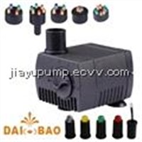 Fountain Pump With LED Lighting