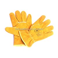 Golden mechanic's gloves