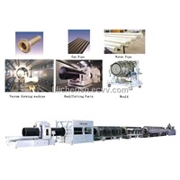 HDPE PE water supply, fuel gas pipe extrusion line