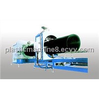 HDPE heavy-caliber hollow twines tube production line