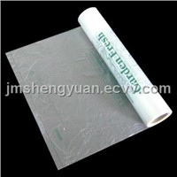 HDPE transparent Flat plastic bag in Roll with print