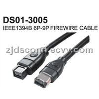 IEEE1394 6P-9P Firewire Cable