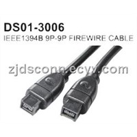 IEEE1394 9P-9P Firewire Cable