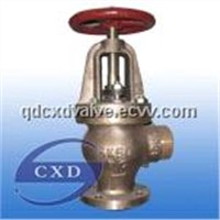 JIS-Marine bronze angle hose valve