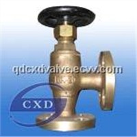 JIS- marine-bronze screw down check angle valve