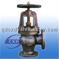 JIS-marine-cast iron screw down check angle valve