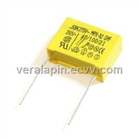 KLF10 Metallized Polypropylene film interference suppression X2 /X1Capacitor