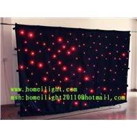 LED   star curtain    led star backdrop