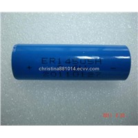 Li/Socl2 A ER14505H 3.6V 2700mAh sales03@ge-battery.com