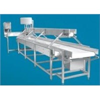 Multi-layer grading conveyor selection