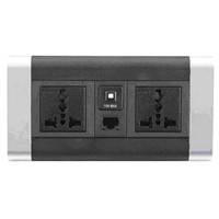 Multimedia Connector Power Outlet AT-MH96 (Wall Mount)