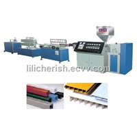 PVC molding, wire duct, gusset plate extrusion line
