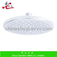 Plastic overhead shower head