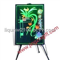Remote control RGB led sign board,led promotion board
