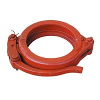 Schwing concrete pump clamp coupling