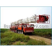 Truck-mounted 2000m drilling rig