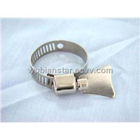 With Thumb Screw Hose Clamp