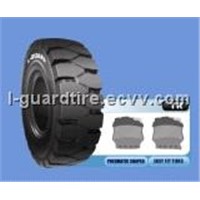 China Solid Forklift Tyre