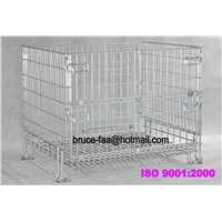 folding wire cage/mesh container