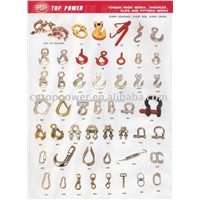 forged hook series,shackles,clips and fittings series