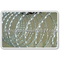 galvanized barbed iron wire mesh