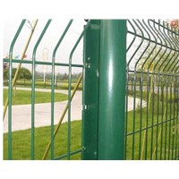 galvanzied & pvc coated wire mesh fence